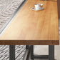 Industrial Rectangle Wood Top Counter Table 42-inch Height Bar Table Clearhalo 'Bar Furniture' 'Bar Tables' 'bar_tables' 'furn' 'furn_bar_tables' 'Furniture' 'furniture_bar_tables' 'Kitchen & Dining Furniture' 5051675