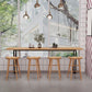 Industrial Style Wood Top Counter Table 42-inch Height Table for Coffee Shop 63"L x 15.7"W x 41.3"H Without Chairs Clearhalo 'Bar Furniture' 'Bar Tables' 'bar_tables' 'furn' 'furn_bar_tables' 'Furniture' 'furniture_bar_tables' 'Kitchen & Dining Furniture' 5051750