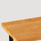 Pine Wood Bar Dining Table Industrial Rectangle Bar Table with Trestle for Balcony Clearhalo 'Bar Furniture' 'Bar Tables' 'bar_tables' 'furn' 'furn_bar_tables' 'Furniture' 'furniture_bar_tables' 'Kitchen & Dining Furniture' 5051807