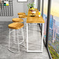 Pine Wood Bar Dining Table Modern Rectangle Bar Table with Sled Pedestal for Dining Room Clearhalo 'Bar Furniture' 'Bar Tables' 'bar_tables' 'furn' 'furn_bar_tables' 'Furniture' 'furniture_bar_tables' 'Kitchen & Dining Furniture' 5051877
