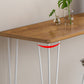 Wood Bar Dining Table Modern Rectangle Bar Table with 4 Legs Pedestal for Milk Tea Shop Clearhalo 'Bar Furniture' 'Bar Tables' 'bar_tables' 'furn' 'furn_bar_tables' 'Furniture' 'furniture_bar_tables' 'Kitchen & Dining Furniture' 5051894