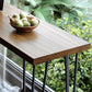 Pine Wood Bar Dining Table Industrial Rectangle Bar Table with 4 Legs Pedestal for Balcony Clearhalo 'Bar Furniture' 'Bar Tables' 'bar_tables' 'furn' 'furn_bar_tables' 'Furniture' 'furniture_bar_tables' 'Kitchen & Dining Furniture' 5051991