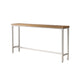Pine Wood Bar Dining Table Modern Rectangle Bar Table with Trestle for Dining Room Without Chairs Clearhalo 'Bar Furniture' 'Bar Tables' 'bar_tables' 'furn' 'furn_bar_tables' 'Furniture' 'furniture_bar_tables' 'Kitchen & Dining Furniture' 5052008