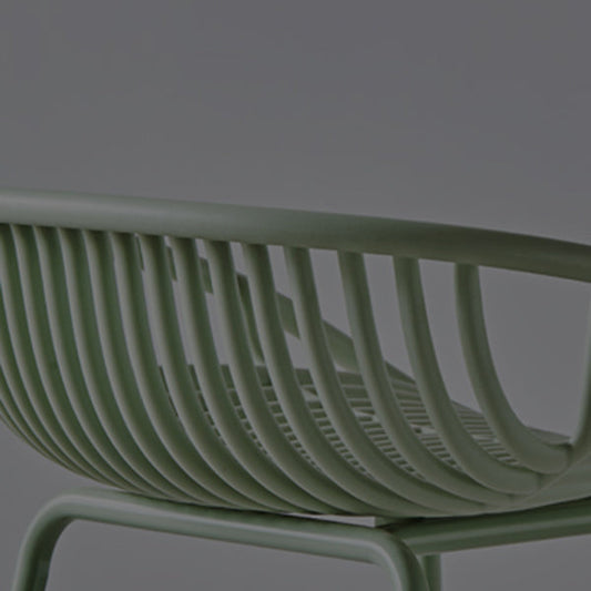 Modern Dessert Shop Low Back Stool Matte Finish Iron Bar Stool Clearhalo 'Bar Furniture' 'Bar Stools' 'bar_stools' 'furn' 'furn_bar_stools' 'Furniture' 'furniture_bar_stools' 'Kitchen & Dining Furniture' 5052176