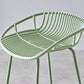 Modern Dessert Shop Low Back Stool Matte Finish Iron Bar Stool Clearhalo 'Bar Furniture' 'Bar Stools' 'bar_stools' 'furn' 'furn_bar_stools' 'Furniture' 'furniture_bar_stools' 'Kitchen & Dining Furniture' 5052179