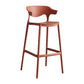 Modern Style Stackable Bar-stool Plastic Counter Bar Stool for Home Clearhalo 'Bar Furniture' 'Bar Stools' 'bar_stools' 'furn' 'furn_bar_stools' 'Furniture' 'furniture_bar_stools' 'Kitchen & Dining Furniture' 5052215