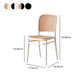 Modern Style Square Bar-stool Plastic Counter Bar Stool for Home Clearhalo 'Bar Furniture' 'Bar Stools' 'bar_stools' 'furn' 'furn_bar_stools' 'Furniture' 'furniture_bar_stools' 'Kitchen & Dining Furniture' 5052282