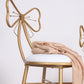Nordic Armless Backrest Counter Stool Iron Cafe Bar Stool with Leather Cushion and Pedal Clearhalo 'Bar Furniture' 'Bar Stools' 'bar_stools' 'furn' 'furn_bar_stools' 'Furniture' 'furniture_bar_stools' 'Kitchen & Dining Furniture' 5052441