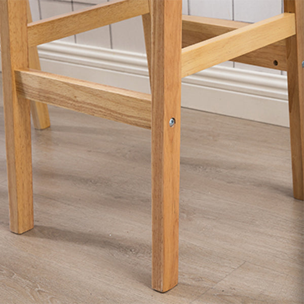 Modern Style Square Bar-stool Wooden Counter Bar Stool for Home Clearhalo 'Bar Furniture' 'Bar Stools' 'bar_stools' 'furn' 'furn_bar_stools' 'Furniture' 'furniture_bar_stools' 'Kitchen & Dining Furniture' 5052627