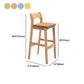 Modern Style Square Bar-stool Wooden Counter Bar Stool for Home Clearhalo 'Bar Furniture' 'Bar Stools' 'bar_stools' 'furn' 'furn_bar_stools' 'Furniture' 'furniture_bar_stools' 'Kitchen & Dining Furniture' 5052639