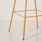 Nordic Style Metal Bar-stool Plastic Counter Bar Stool for Home Clearhalo 'Bar Furniture' 'Bar Stools' 'bar_stools' 'furn' 'furn_bar_stools' 'Furniture' 'furniture_bar_stools' 'Kitchen & Dining Furniture' 5052655