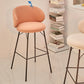 Modern Style Metal Bar-stool Bucket Counter Bar Stool for Home Clearhalo 'Bar Furniture' 'Bar Stools' 'bar_stools' 'furn' 'furn_bar_stools' 'Furniture' 'furniture_bar_stools' 'Kitchen & Dining Furniture' 5052680