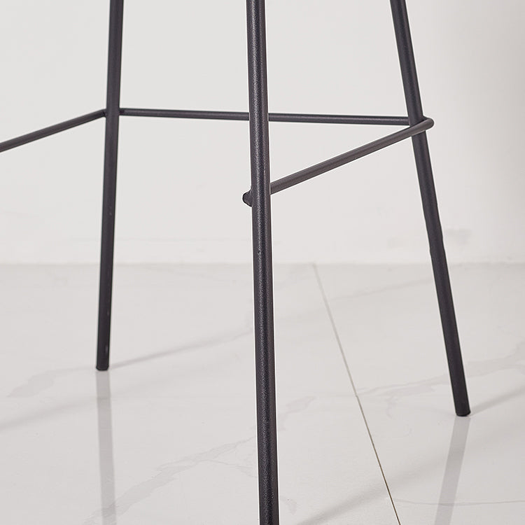 Modern Style Metal Bar-stool Bucket Counter Bar Stool for Home Clearhalo 'Bar Furniture' 'Bar Stools' 'bar_stools' 'furn' 'furn_bar_stools' 'Furniture' 'furniture_bar_stools' 'Kitchen & Dining Furniture' 5052691