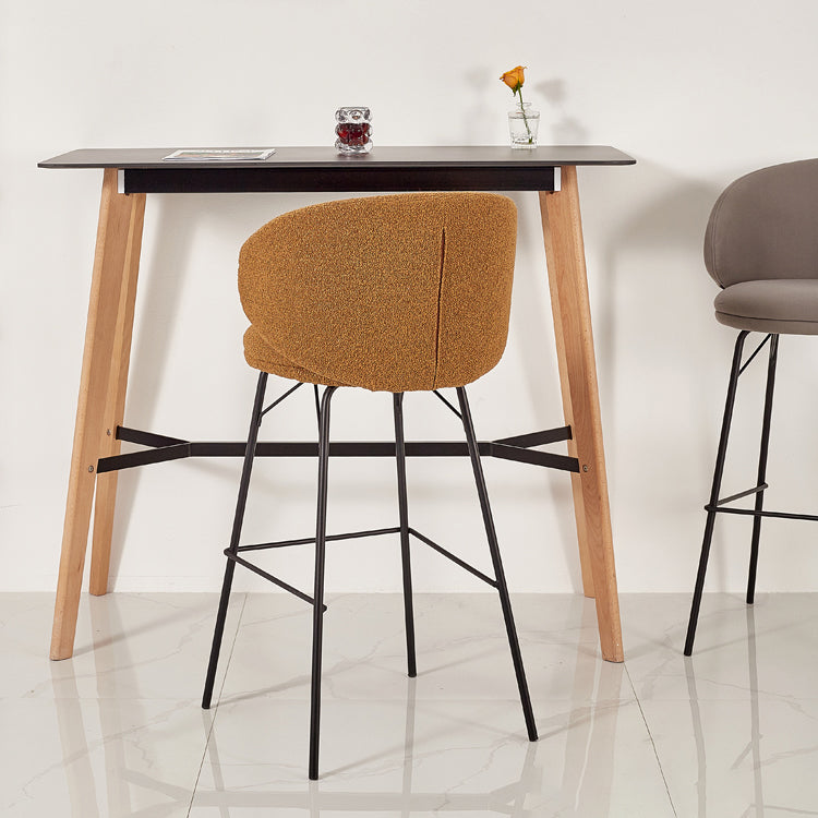 Modern Style Metal Bar-stool Bucket Counter Bar Stool for Home Clearhalo 'Bar Furniture' 'Bar Stools' 'bar_stools' 'furn' 'furn_bar_stools' 'Furniture' 'furniture_bar_stools' 'Kitchen & Dining Furniture' 5052700