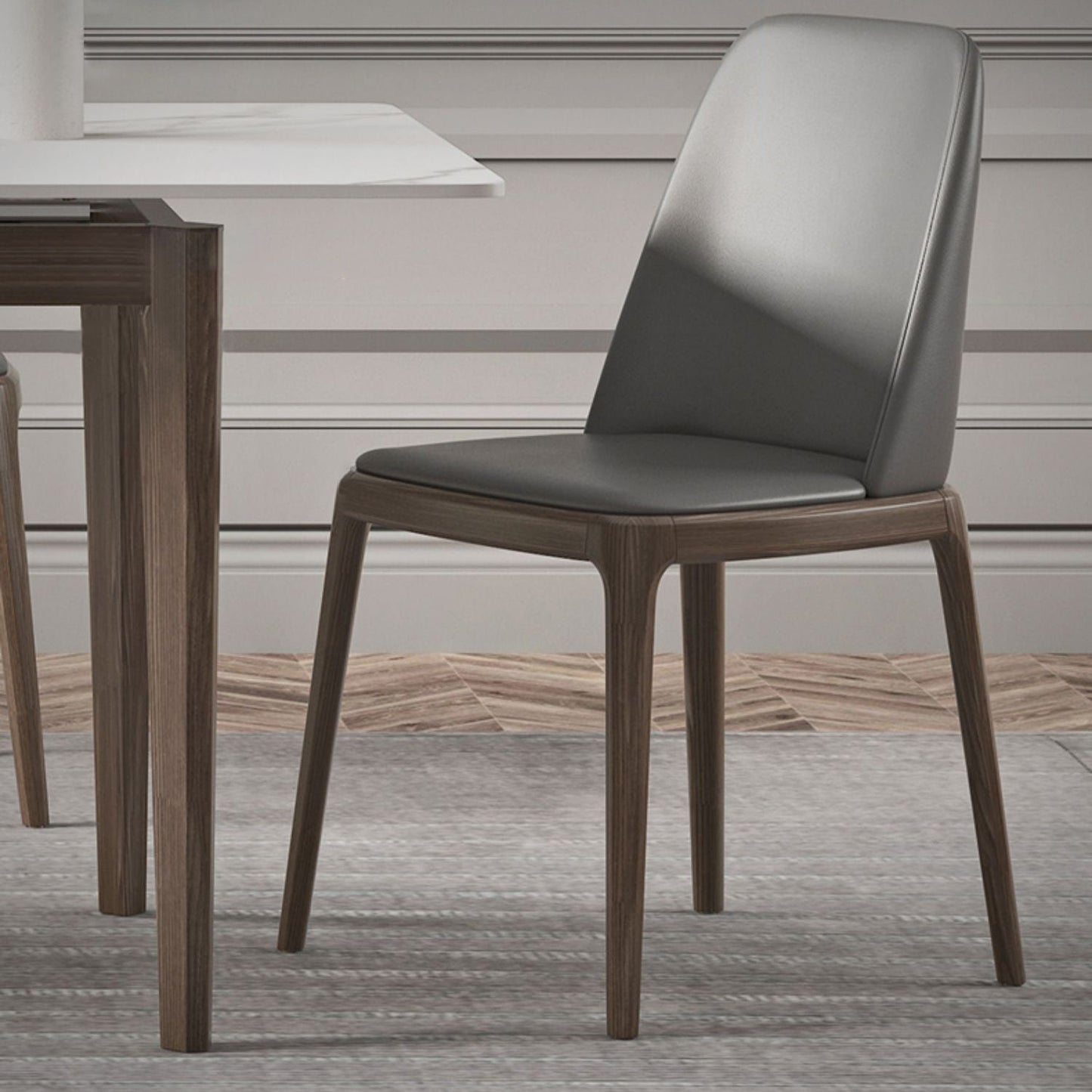 Extendable Sintered Stone Top Dining Set Rectangle 1/4/5/7 Pieces Dining Room Table Set Clearhalo 'Dining Room Sets' 'Dining Tables & Seating' 'dining_room_set' 'furn' 'furn_dining_room_set' 'Furniture' 'furniture_dining_room_set' 'Kitchen & Dining Furniture' 5052804