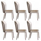 Modern Sintered Stone Top Dining Set Rectangle 1/5/6 Pieces Dining Room Table Set 6 White Chairs Clearhalo 'Dining Room Sets' 'Dining Tables & Seating' 'dining_room_set' 'furn' 'furn_dining_room_set' 'Furniture' 'furniture_dining_room_set' 'Kitchen & Dining Furniture' 5052856