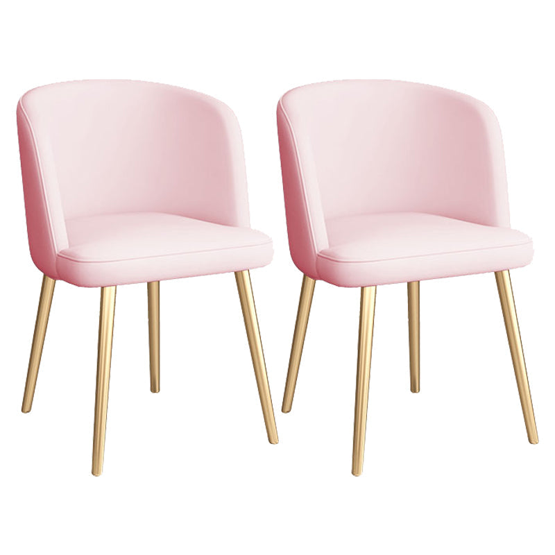 Glam Iron Dinette Set 1/2/5 Pieces Dining Table Set with Rectangle Sintered Stone Top 2 Dark Pink Chairs Clearhalo 'Dining Room Sets' 'Dining Tables & Seating' 'dining_room_set' 'furn' 'furn_dining_room_set' 'Furniture' 'furniture_dining_room_set' 'Kitchen & Dining Furniture' 5052974