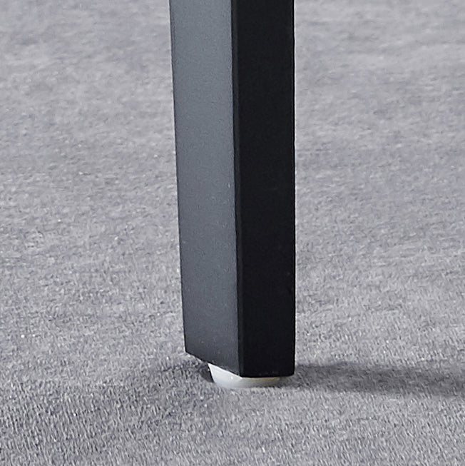 Modern Dinette Set 1/3/4 Pieces Rectangle White Sintered Stone Top Dining Table Set Clearhalo 'Dining Room Sets' 'Dining Tables & Seating' 'dining_room_set' 'furn' 'furn_dining_room_set' 'Furniture' 'furniture_dining_room_set' 'Kitchen & Dining Furniture' 5052997