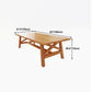 Rectangle Wood Dining Table for Restaurant Modern Pine Table with Trestle Base Clearhalo 'Dining Tables & Seating' 'Dining Tables' 'dining_table' 'furn' 'furn_dining_table' 'Furniture' 'furniture_dining_table' 'Kitchen & Dining Furniture' 5053098