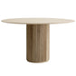 Round Pedestal Dining Site Table Contemporary Style Pine Solid Wood Dinette Table Clearhalo 'Dining Tables & Seating' 'Dining Tables' 'dining_table' 'furn' 'furn_dining_table' 'Furniture' 'furniture_dining_table' 'Kitchen & Dining Furniture' 5053156