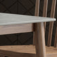 Sintered Stone Rectangle Dining Table Medieval Modern Table with Wooden 4 Legs Clearhalo 'Dining Tables & Seating' 'Dining Tables' 'dining_table' 'furn' 'furn_dining_table' 'Furniture' 'furniture_dining_table' 'Kitchen & Dining Furniture' 5053189