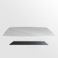Stone Top Table Rectangle Contemporary Dining Table with 4 Black Legs Clearhalo 'Dining Tables & Seating' 'Dining Tables' 'dining_table' 'furn' 'furn_dining_table' 'Furniture' 'furniture_dining_table' 'Kitchen & Dining Furniture' 5053306