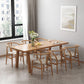 Solid Wood Top Dining Table Traditional Luxury Table with 4 Legs 55.1"L x 27.6"W x 29.5"H Without Chairs Clearhalo 'Dining Tables & Seating' 'Dining Tables' 'dining_table' 'furn' 'furn_dining_table' 'Furniture' 'furniture_dining_table' 'Kitchen & Dining Furniture' 5053371