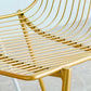 Glam Style Dining Chair Metal Windsor Back Dining Side Chair for Dining Room Clearhalo 'Dining Chairs' 'Dining Tables & Seating' 'dining_chair' 'furn' 'furn_dining_chair' 'Furniture' 'furniture_dining_chair' 'Kitchen & Dining Furniture' 5053502