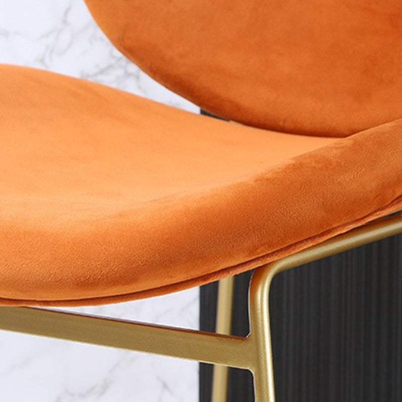 Upholstered Dining Chair Glam Style Side Chair for Dining Room Clearhalo 'Dining Chairs' 'Dining Tables & Seating' 'dining_chair' 'furn' 'furn_dining_chair' 'Furniture' 'furniture_dining_chair' 'Kitchen & Dining Furniture' 5053560