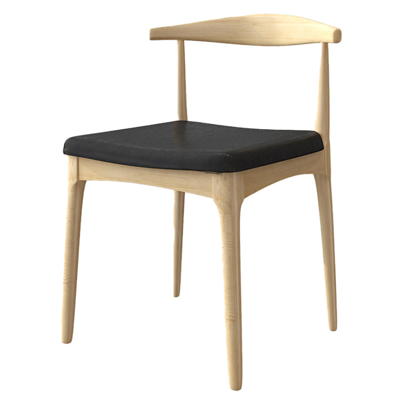 Entryway Dining Chairs Armless Wooden Dining Room Chairs for Kitchen Clearhalo 'Dining Chairs' 'Dining Tables & Seating' 'dining_chair' 'furn' 'furn_dining_chair' 'Furniture' 'furniture_dining_chair' 'Kitchen & Dining Furniture' 5053589