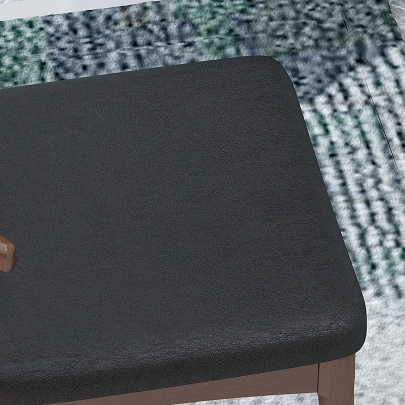 Entryway Dining Chairs Armless Wooden Dining Room Chairs for Kitchen Clearhalo 'Dining Chairs' 'Dining Tables & Seating' 'dining_chair' 'furn' 'furn_dining_chair' 'Furniture' 'furniture_dining_chair' 'Kitchen & Dining Furniture' 5053593