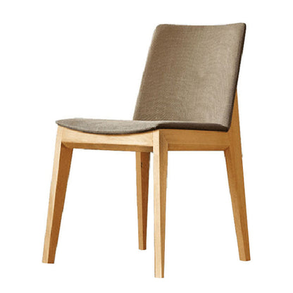 Dining Room Armless Chairs Modern Solid Wood Kitchen Chair for Home 1 Piece Clearhalo 'Dining Chairs' 'Dining Tables & Seating' 'dining_chair' 'furn' 'furn_dining_chair' 'Furniture' 'furniture_dining_chair' 'Kitchen & Dining Furniture' 5053692