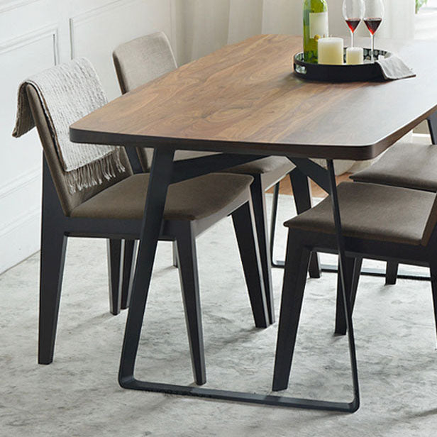 Dining Room Armless Chairs Modern Solid Wood Kitchen Chair for Home Clearhalo 'Dining Chairs' 'Dining Tables & Seating' 'dining_chair' 'furn' 'furn_dining_chair' 'Furniture' 'furniture_dining_chair' 'Kitchen & Dining Furniture' 5053696