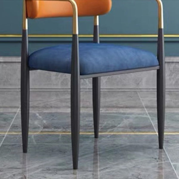 Contemporary Open Back Chair Upholstered Dining Side Chair for Indoor Clearhalo 'Dining Chairs' 'Dining Tables & Seating' 'dining_chair' 'furn' 'furn_dining_chair' 'Furniture' 'furniture_dining_chair' 'Kitchen & Dining Furniture' 5053730