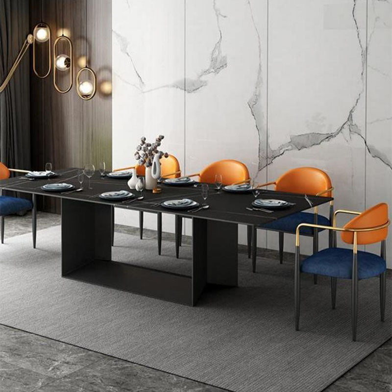 Contemporary Open Back Chair Upholstered Dining Side Chair for Indoor Clearhalo 'Dining Chairs' 'Dining Tables & Seating' 'dining_chair' 'furn' 'furn_dining_chair' 'Furniture' 'furniture_dining_chair' 'Kitchen & Dining Furniture' 5053734