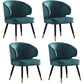 Entryway Dining Room Dining Chairs Arm Nordic Kitchen Chairs Green 4 Piece Set Clearhalo 'Dining Chairs' 'Dining Tables & Seating' 'dining_chair' 'furn' 'furn_dining_chair' 'Furniture' 'furniture_dining_chair' 'Kitchen & Dining Furniture' 5053742