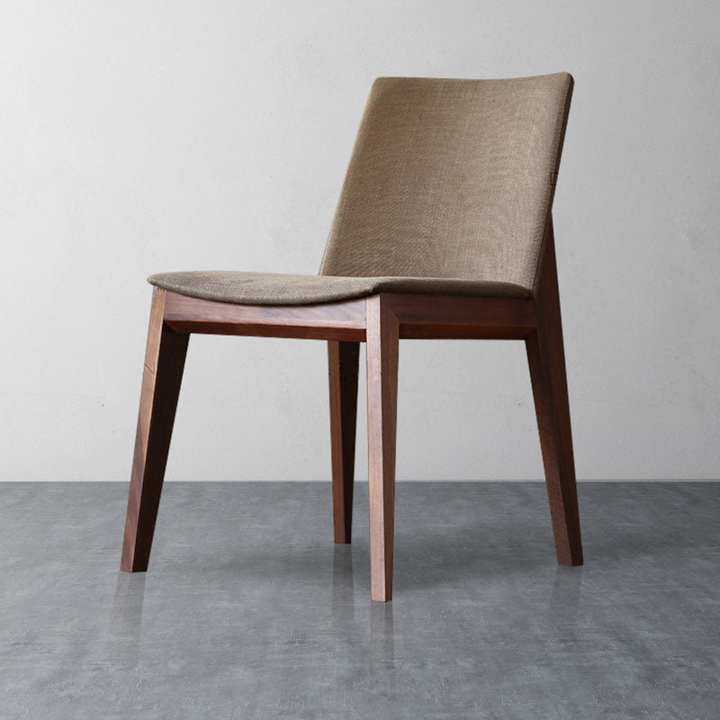 Modern Dining Room Armless Chairs Oak Wood Dining Chairs for Kitchen Clearhalo 'Dining Chairs' 'Dining Tables & Seating' 'dining_chair' 'furn' 'furn_dining_chair' 'Furniture' 'furniture_dining_chair' 'Kitchen & Dining Furniture' 5053907