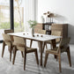 Modern Dining Room Armless Chairs Oak Wood Dining Chairs for Kitchen Clearhalo 'Dining Chairs' 'Dining Tables & Seating' 'dining_chair' 'furn' 'furn_dining_chair' 'Furniture' 'furniture_dining_chair' 'Kitchen & Dining Furniture' 5053914