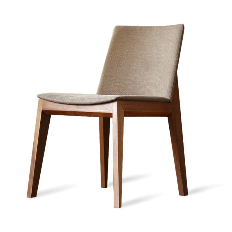 Modern Dining Room Armless Chairs Oak Wood Dining Chairs for Kitchen Clearhalo 'Dining Chairs' 'Dining Tables & Seating' 'dining_chair' 'furn' 'furn_dining_chair' 'Furniture' 'furniture_dining_chair' 'Kitchen & Dining Furniture' 5053915