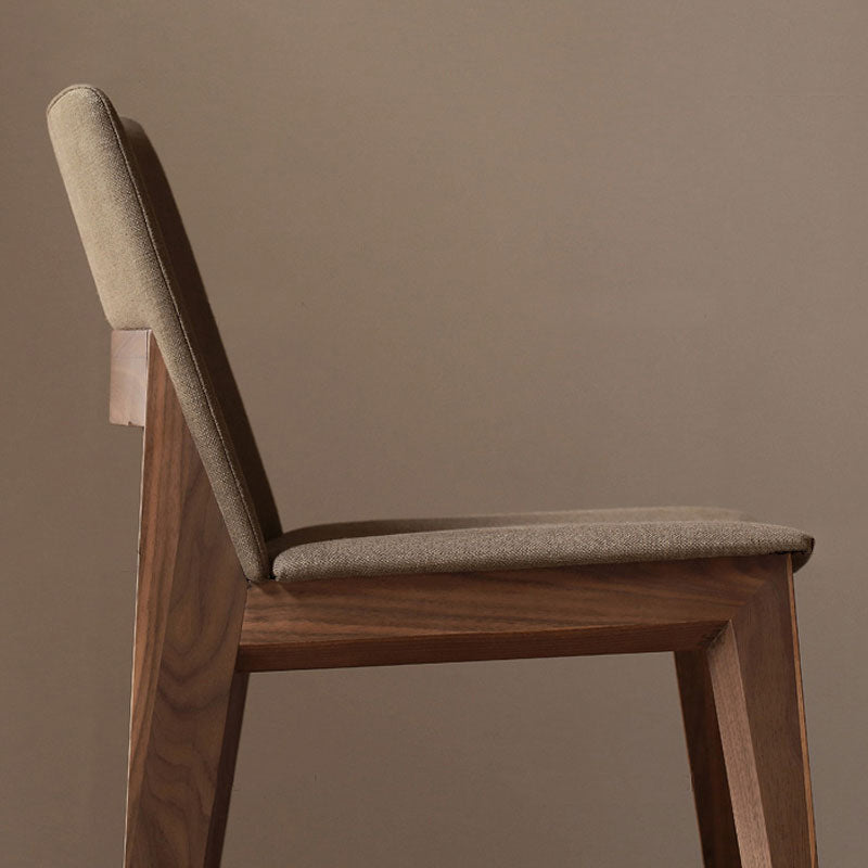 Modern Dining Room Armless Chairs Oak Wood Dining Chairs for Kitchen Clearhalo 'Dining Chairs' 'Dining Tables & Seating' 'dining_chair' 'furn' 'furn_dining_chair' 'Furniture' 'furniture_dining_chair' 'Kitchen & Dining Furniture' 5053919