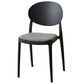 Scandinavian Plastic Armless Chair Indoor-Outdoor Open Back Chair Clearhalo 'Dining Chairs' 'Dining Tables & Seating' 'dining_chair' 'furn' 'furn_dining_chair' 'Furniture' 'furniture_dining_chair' 'Kitchen & Dining Furniture' 5053940