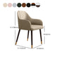 PU Leather Arm Chair Glam Style Dining Dining Arm Chair for Dining Room Clearhalo 'Dining Chairs' 'Dining Tables & Seating' 'dining_chair' 'furn' 'furn_dining_chair' 'Furniture' 'furniture_dining_chair' 'Kitchen & Dining Furniture' 5054042