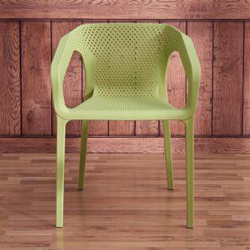 Plastic Contemporary Arm Chair Kitchen Dining Room Crossback Chair Clearhalo 'Dining Chairs' 'Dining Tables & Seating' 'dining_chair' 'furn' 'furn_dining_chair' 'Furniture' 'furniture_dining_chair' 'Kitchen & Dining Furniture' 5054086