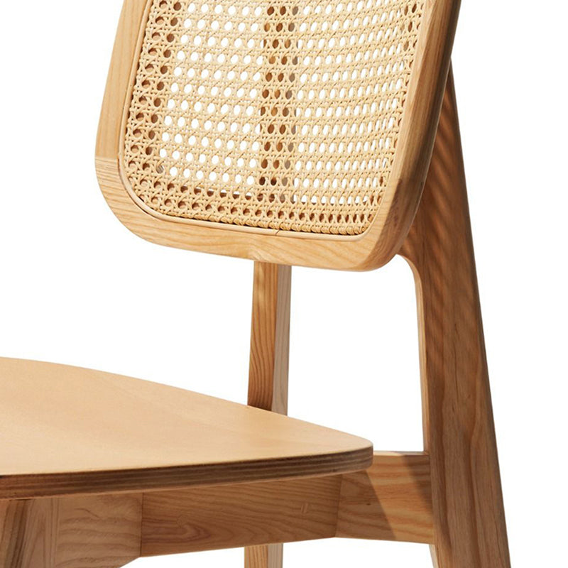 Contemporary Open Back Chair Solid Wood Dining Side Chair for Indoor Clearhalo 'Dining Chairs' 'Dining Tables & Seating' 'dining_chair' 'furn' 'furn_dining_chair' 'Furniture' 'furniture_dining_chair' 'Kitchen & Dining Furniture' 5054124