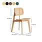 Contemporary Open Back Chair Solid Wood Dining Side Chair for Indoor Clearhalo 'Dining Chairs' 'Dining Tables & Seating' 'dining_chair' 'furn' 'furn_dining_chair' 'Furniture' 'furniture_dining_chair' 'Kitchen & Dining Furniture' 5054137