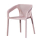 Plastic Scandinavian Arm Chair Kitchen Dining Room Cross Back Chair Clearhalo 'Dining Chairs' 'Dining Tables & Seating' 'dining_chair' 'furn' 'furn_dining_chair' 'Furniture' 'furniture_dining_chair' 'Kitchen & Dining Furniture' 5054147
