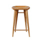 Modern Armless Counter Stool Wood Cafe Bar Stool with Wooden Seat and Pedal Clearhalo 'Bar Furniture' 'Bar Stools' 'bar_stools' 'furn' 'furn_bar_stools' 'Furniture' 'furniture_bar_stools' 'Kitchen & Dining Furniture' 5054827
