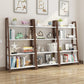 Open Back Bookshelf Contemporary Style Bookcase for Study Room Office Clearhalo 'Bookcases' 'furn' 'furn_bookcases' 'Furniture' 'furniture_bookcases' 'Office Furniture' 5055765
