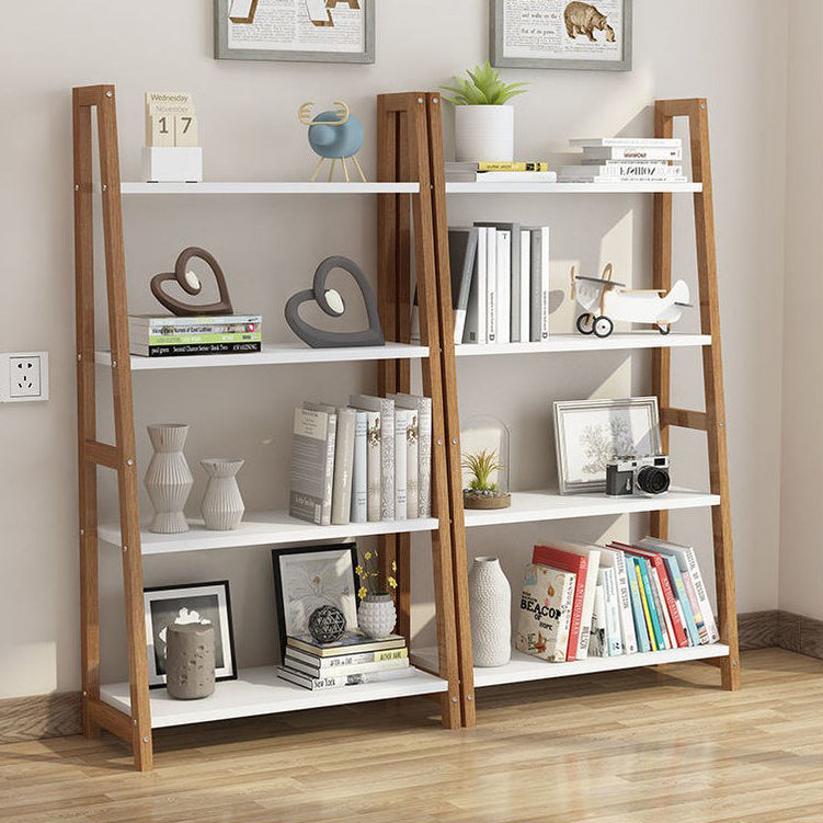 Open Back Bookshelf Contemporary Style Bookcase for Study Room Office Clearhalo 'Bookcases' 'furn' 'furn_bookcases' 'Furniture' 'furniture_bookcases' 'Office Furniture' 5055768