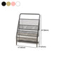 Scandinavian Ladder Bookcase Metal Closed Back Bookshelf for Home Office Clearhalo 'Bookcases' 'furn' 'furn_bookcases' 'Furniture' 'furniture_bookcases' 'Office Furniture' 5055883